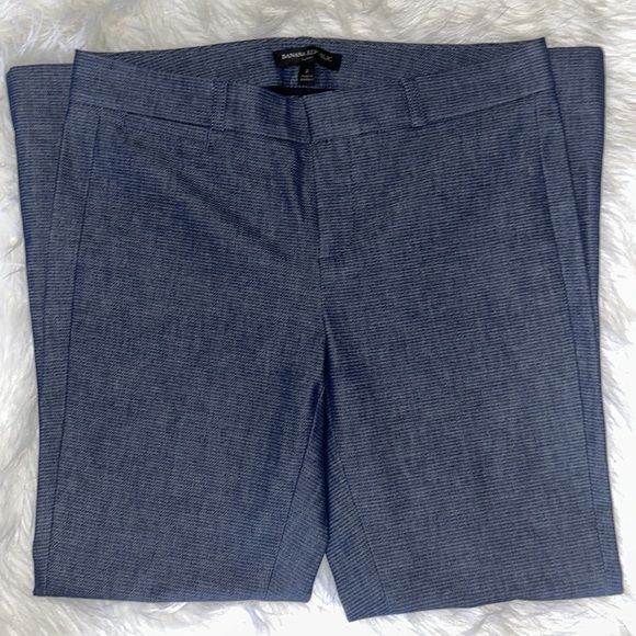 Banana Republic blue Women's  work/casual pants size 2 - Picture 3 of 7